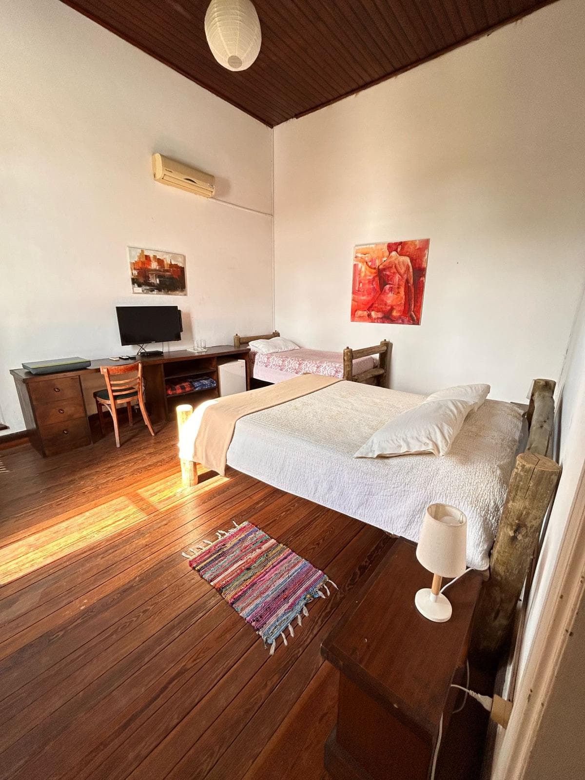 Habitación rústica